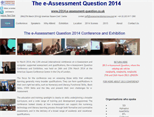 Tablet Screenshot of eassessmentquestion.co.uk